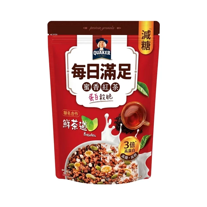 鮮茶道X桂格穀脆聯名-蜜香紅茶風味